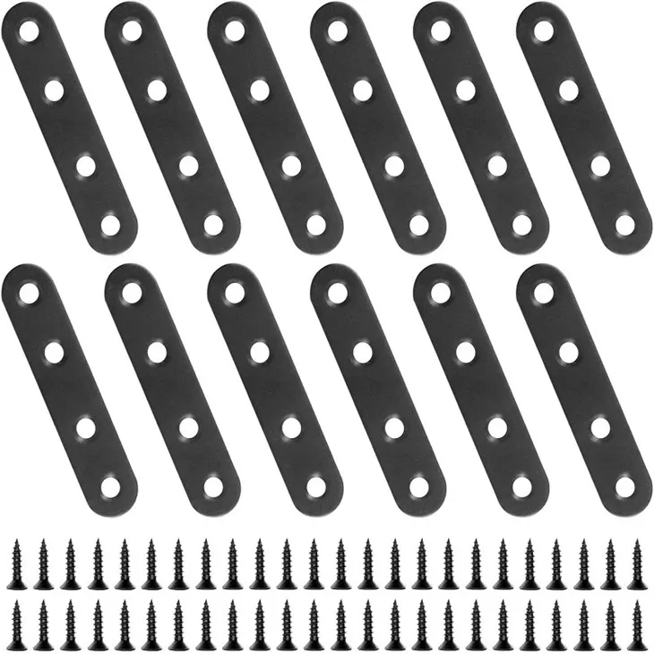 תושבת פלטה מתכת שטוחה ישרה אל חלד